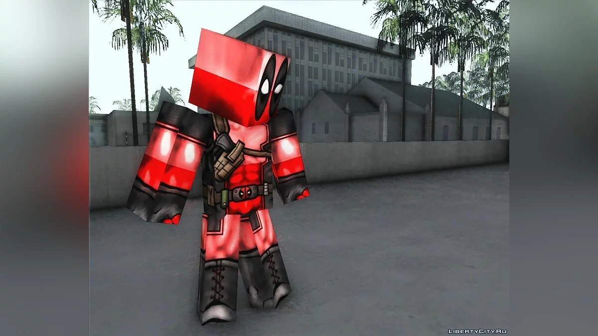 Minecraft big skins pack / GTA San Andreas