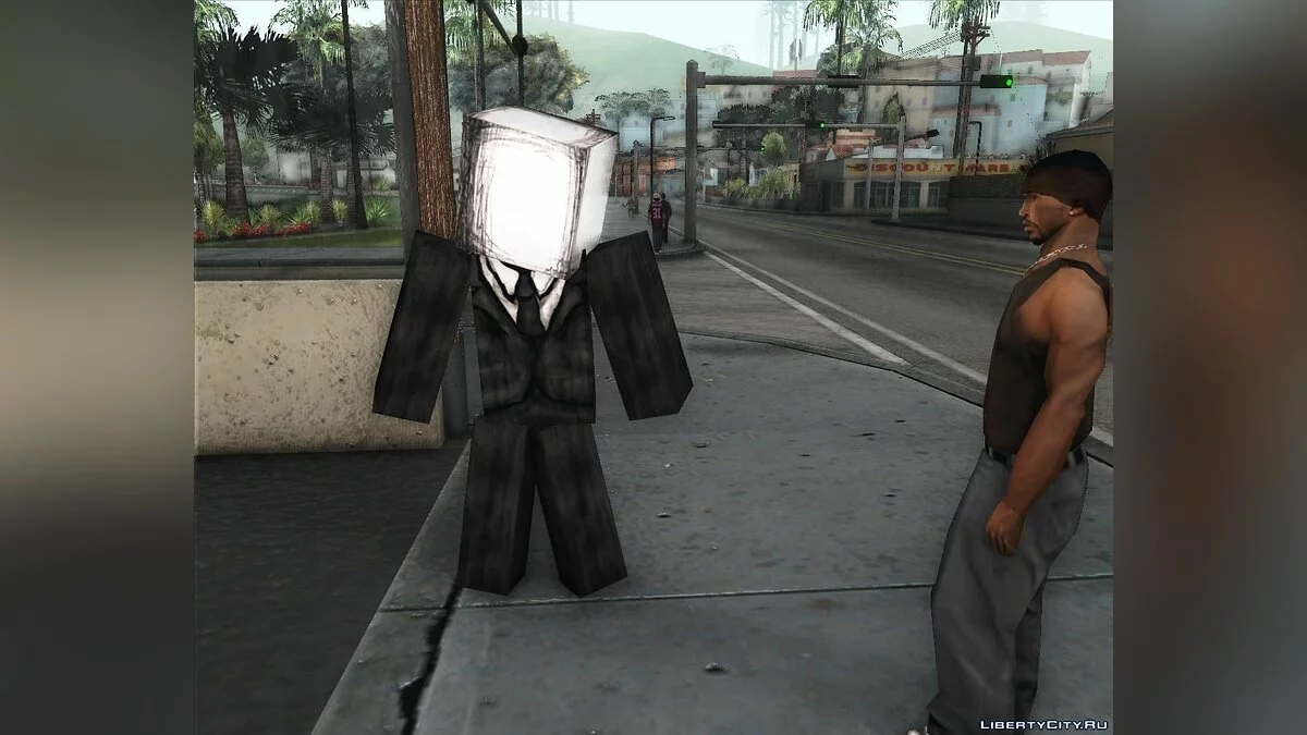 Minecraft big skins pack / GTA San Andreas