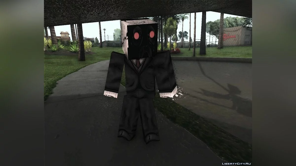 Minecraft big skins pack / GTA San Andreas