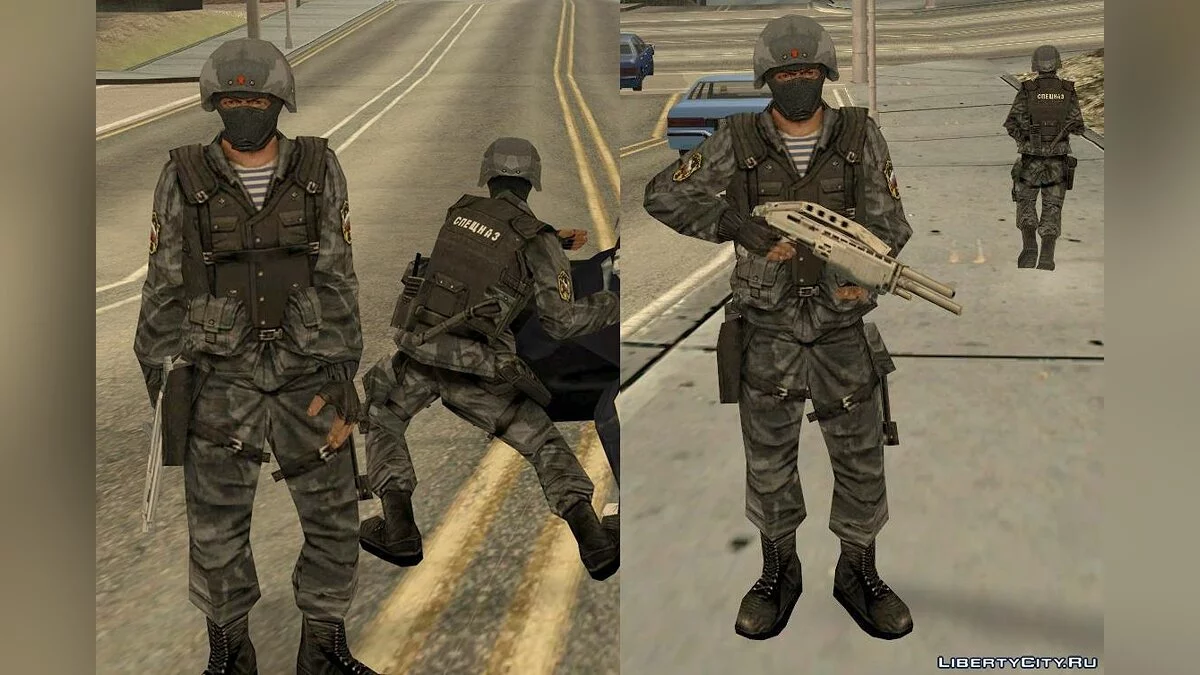 Спецназ из CS-CZ / GTA San Andreas
