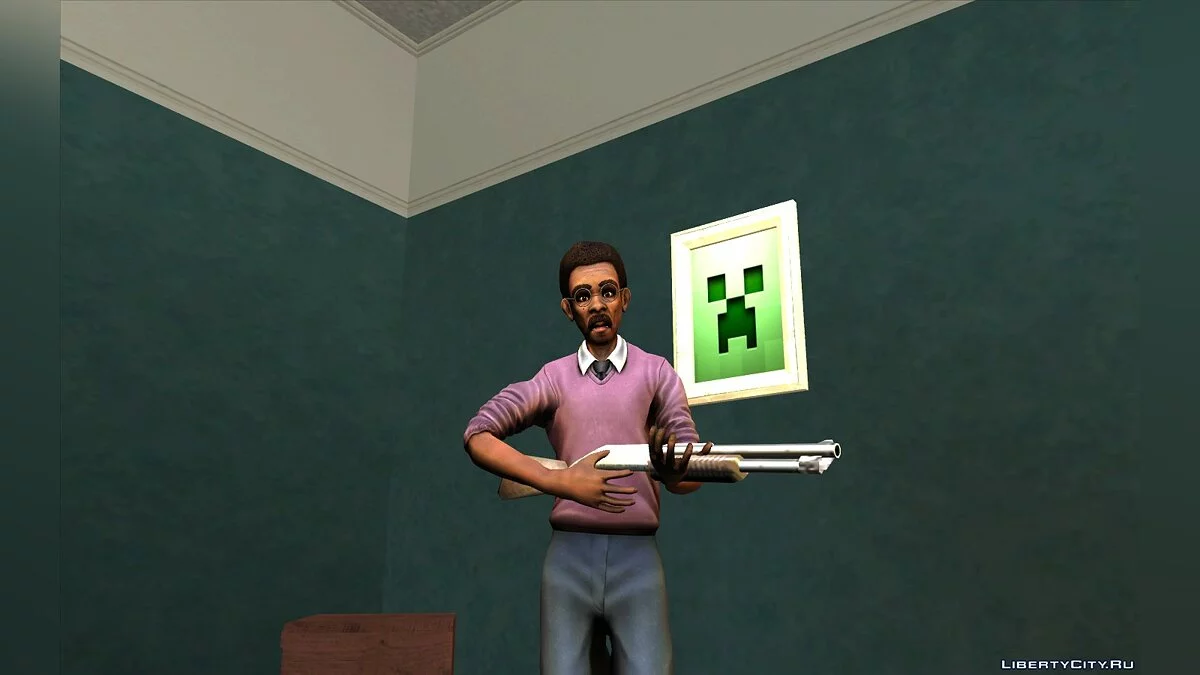 Baxter Stockman OOTS skin / GTA San Andreas