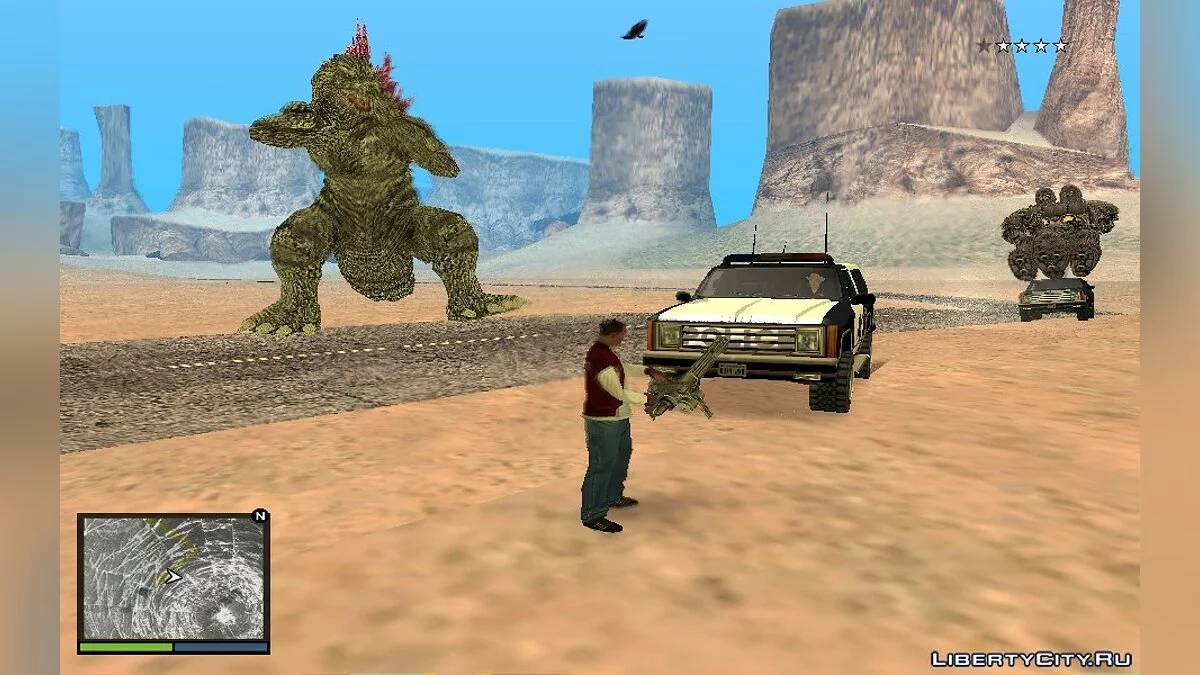 Годзилла / GTA San Andreas