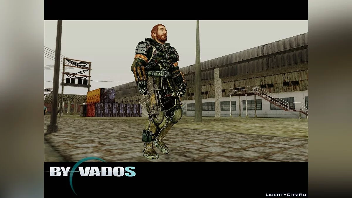 Jim Peyton from Lost Planet 3 / GTA San Andreas