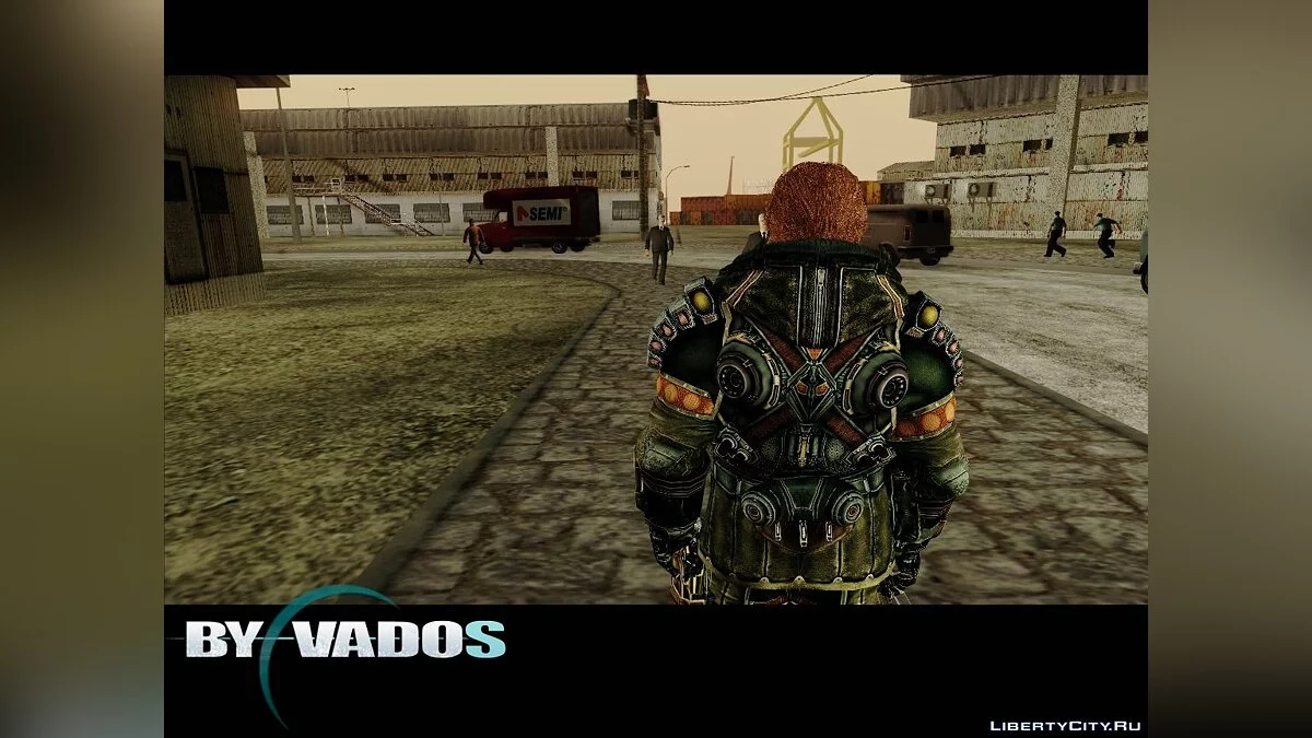 Jim Peyton from Lost Planet 3 / GTA San Andreas