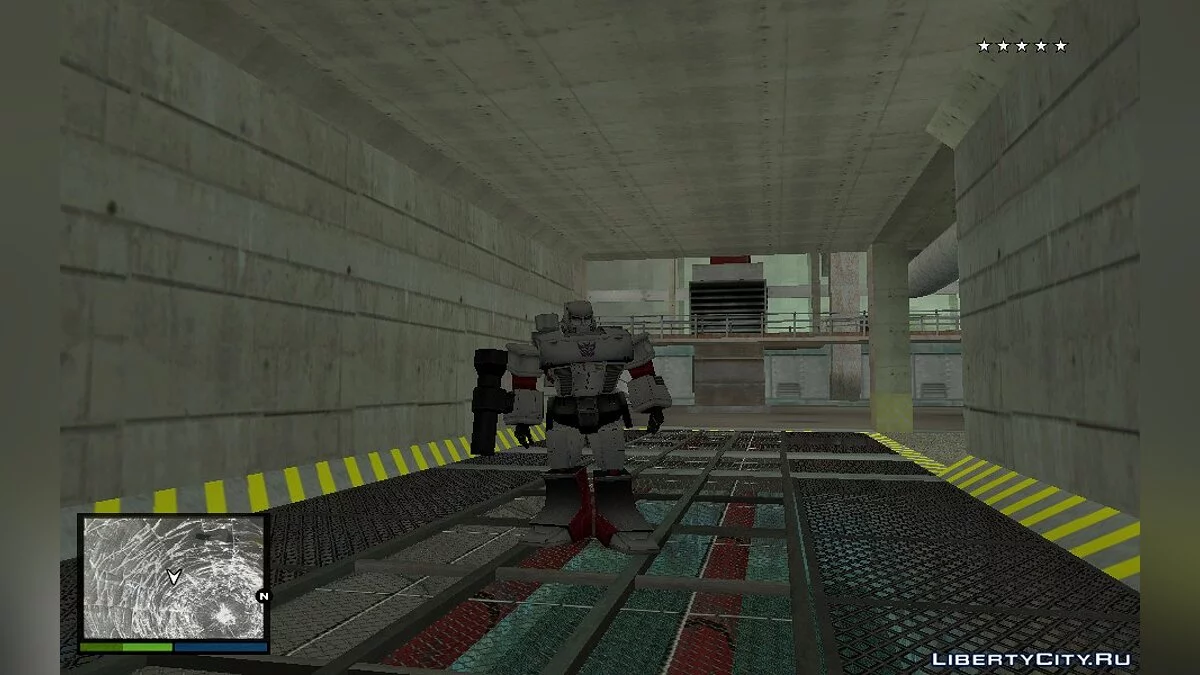 Мегатрон из мультсериала Transformers: G1	 / GTA San Andreas