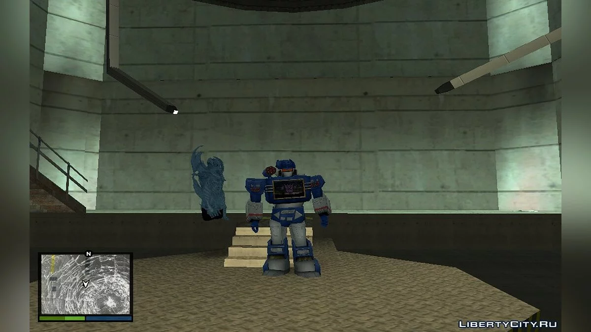 Саундвейв(Бархан) из мультсериала Transformers: Generation 1 / GTA San Andreas