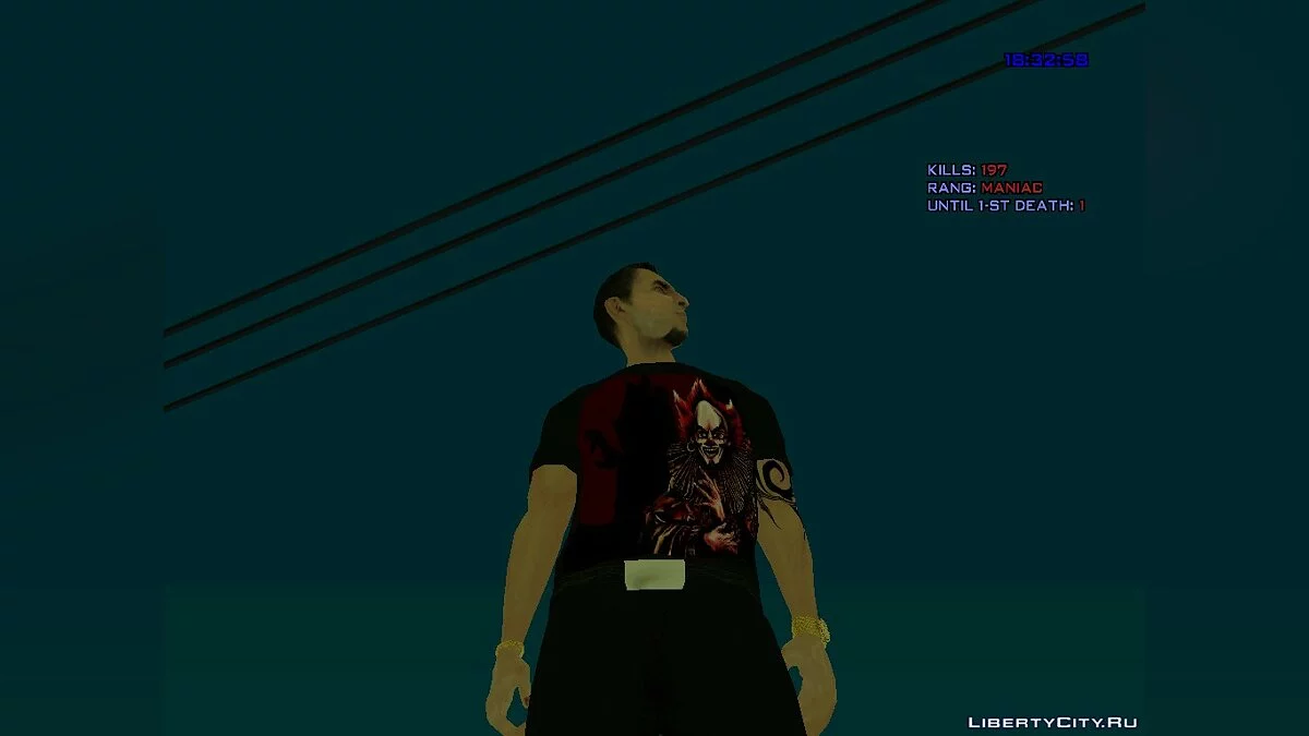 Скин ,,Фанат КиШ'a''. / GTA San Andreas