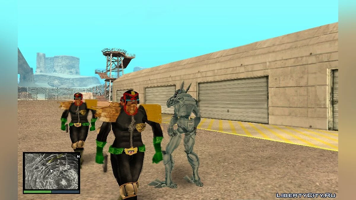Судья Дредд / GTA San Andreas