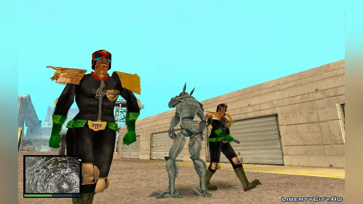 Судья Дредд / GTA San Andreas