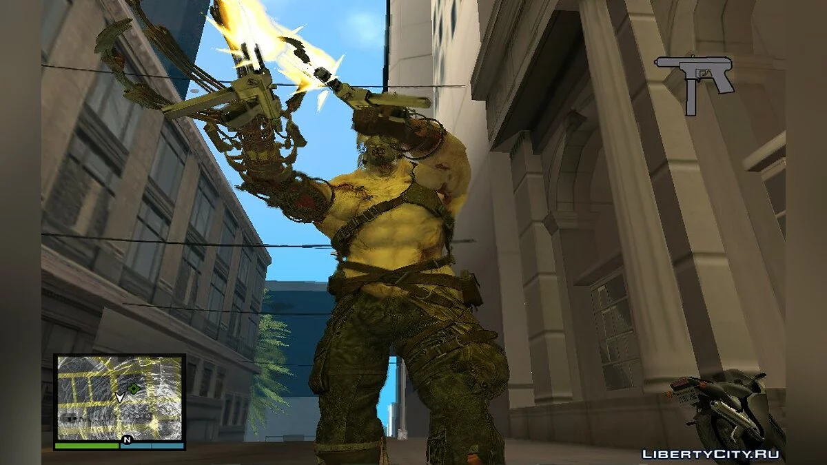 Устанак из Resident Evil 6 / GTA San Andreas