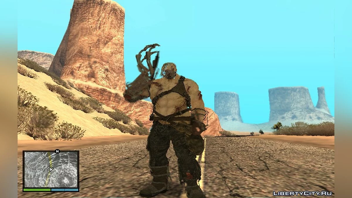Устанак из Resident Evil 6 / GTA San Andreas
