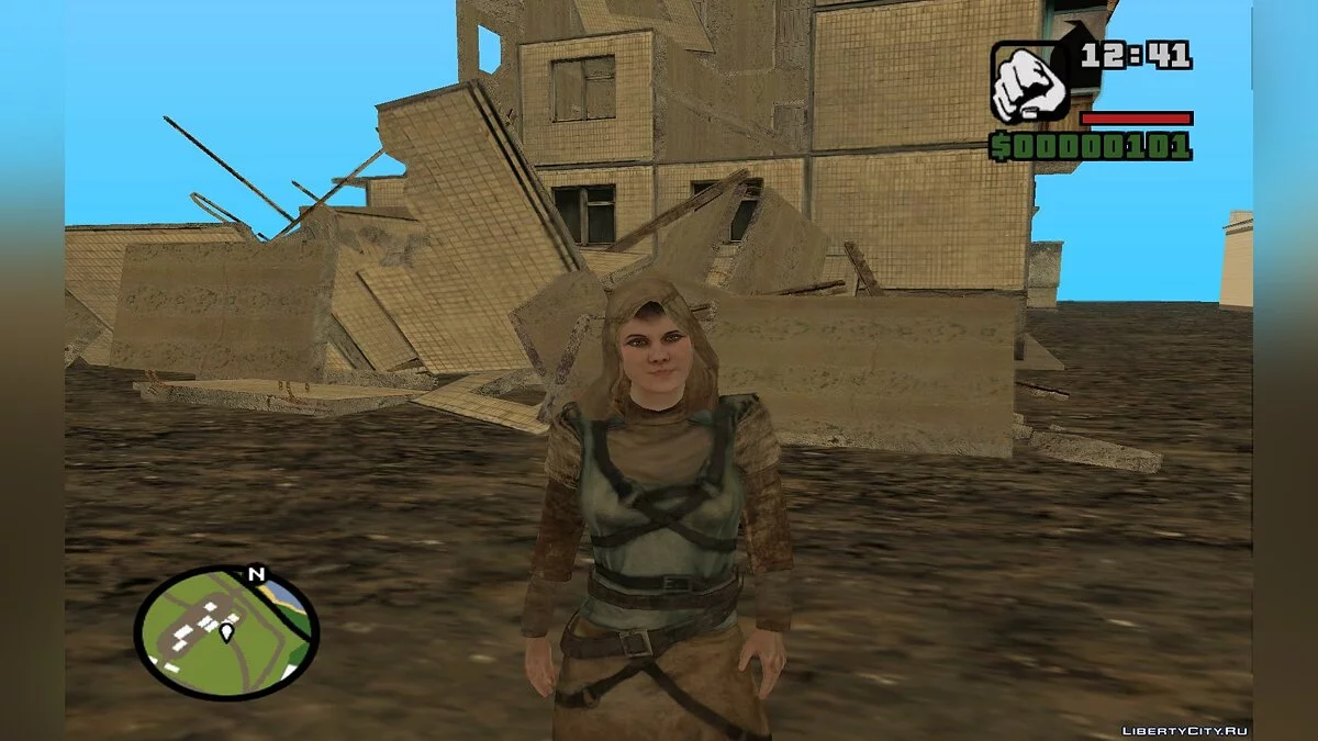 Девушка из Metro Last Light / GTA San Andreas