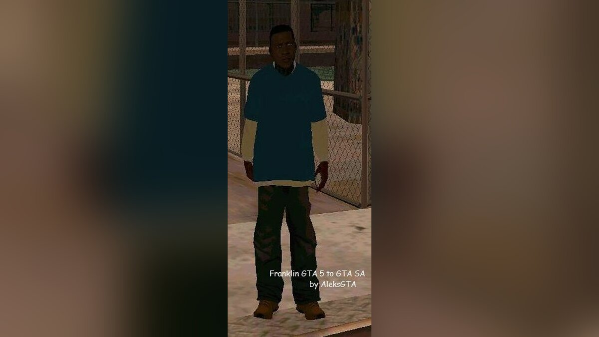 Замена franklin.dff в GTA San Andreas (11 файлов)