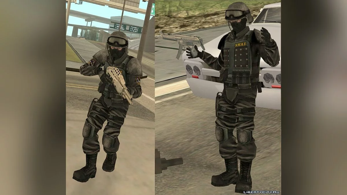 SWAT (конверт из Postal 3) / GTA San Andreas