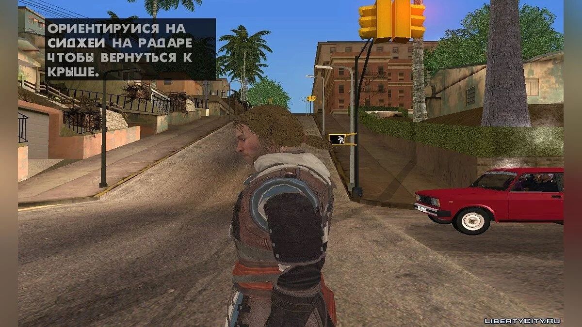Edward Kenway without hood / GTA San Andreas