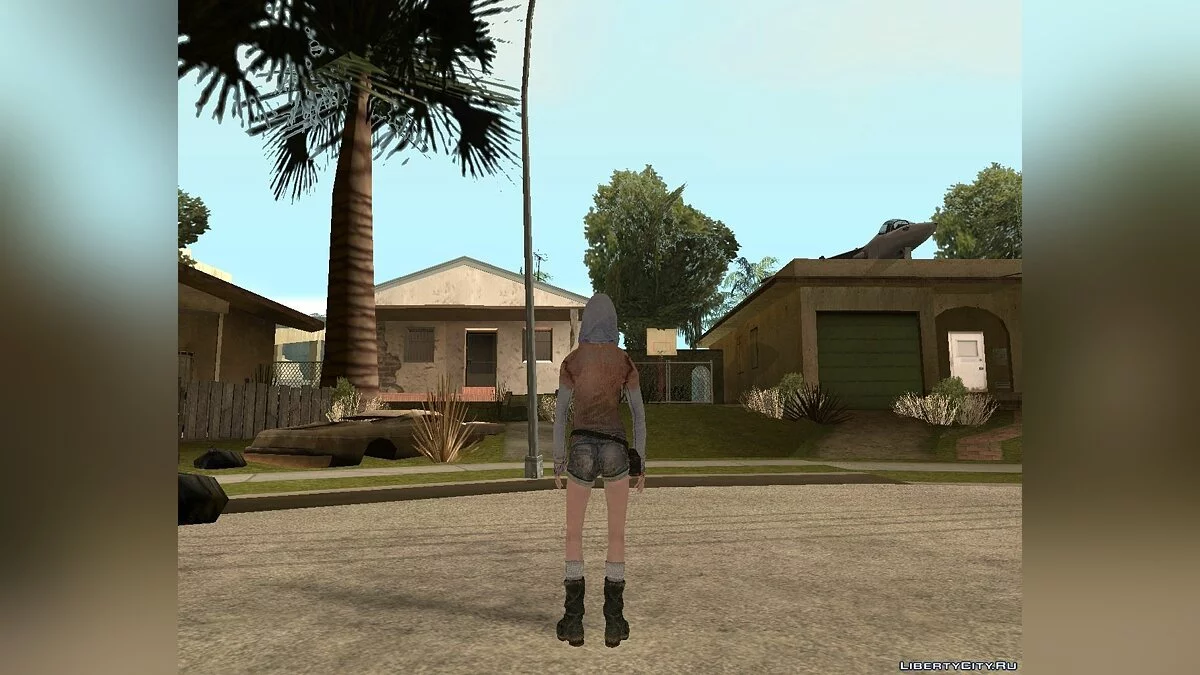 Kat из игры Devil May Cry / GTA San Andreas