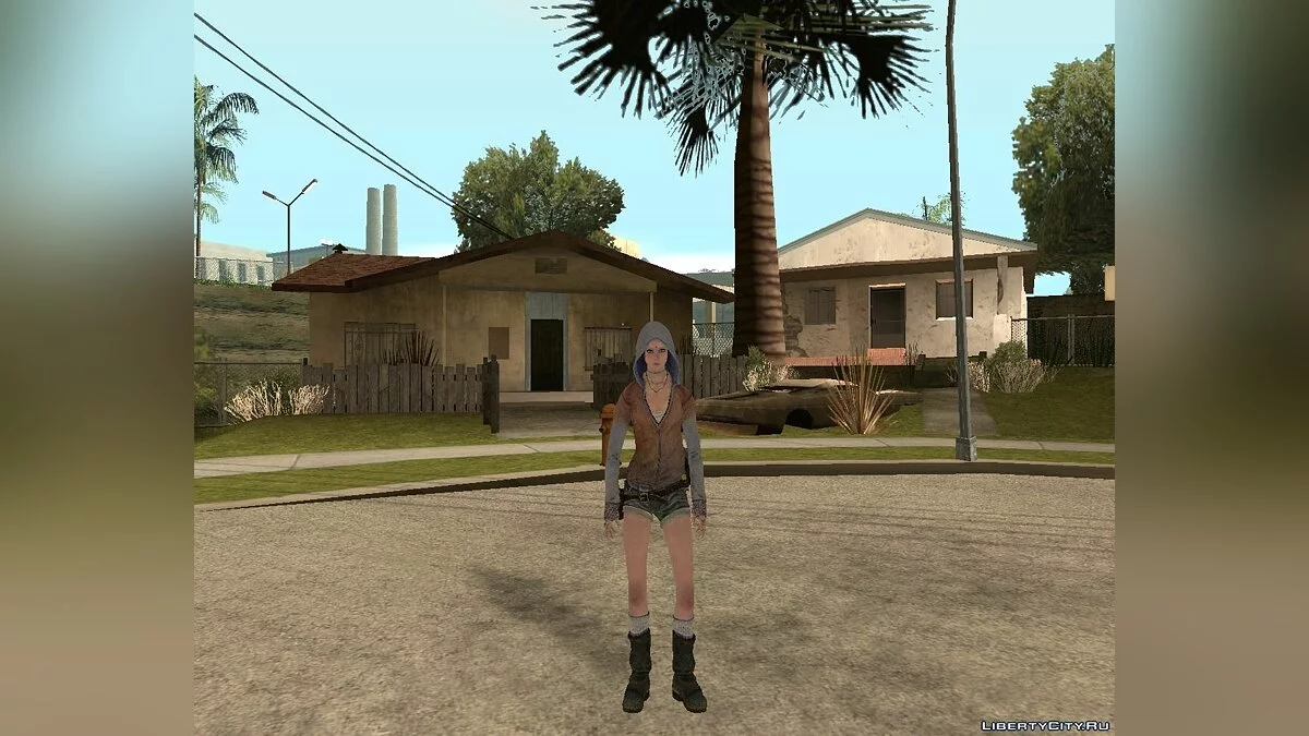 Kat из игры Devil May Cry / GTA San Andreas