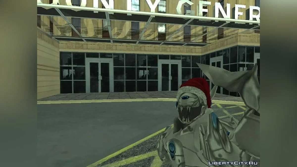 Альтрон в новогодней шапке / GTA San Andreas