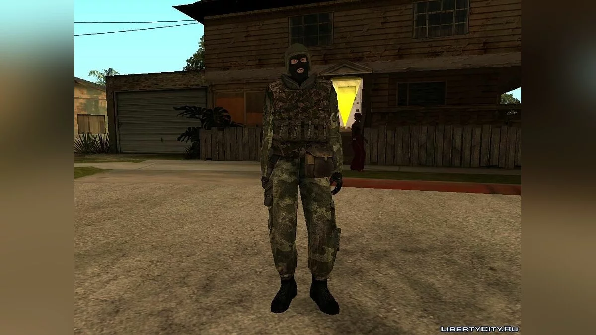 Бойцы Российского Спецназа из Battlefield 2: Special Forces / GTA San Andreas