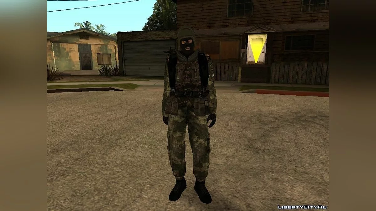 Бойцы Российского Спецназа из Battlefield 2: Special Forces / GTA San Andreas