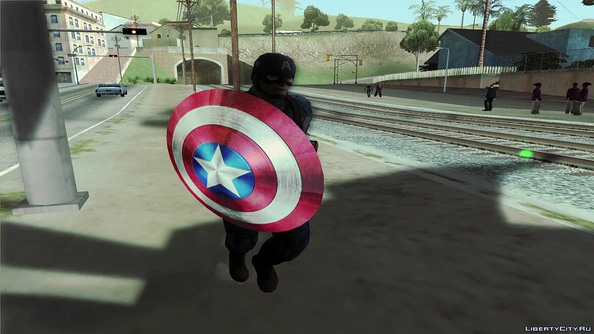Captain America: First Avenger (Капитан Америка: Первый мститель) / GTA San Andreas