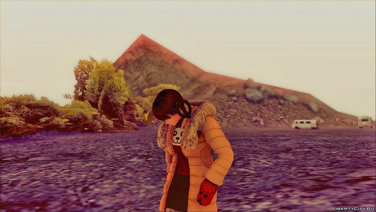 Dead Or Alive 5 Lei Fang (winter) / GTA San Andreas