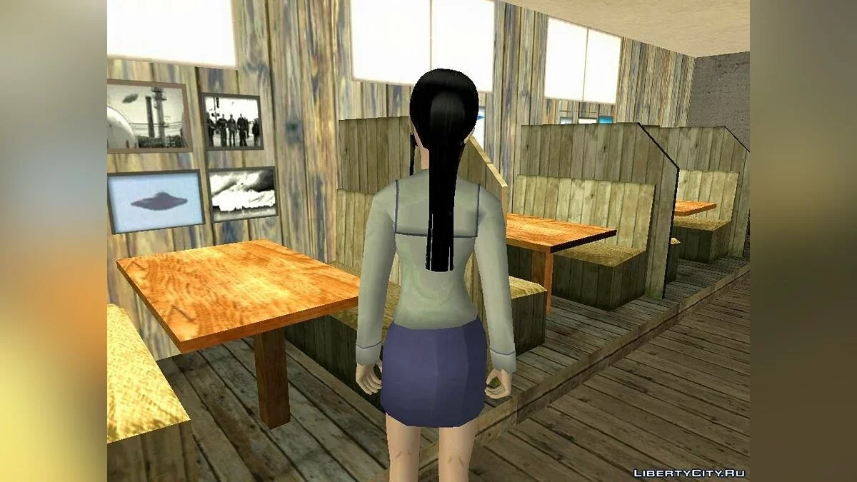 Indo-japan High School Girl Uniform skin v2.0  / GTA San Andreas