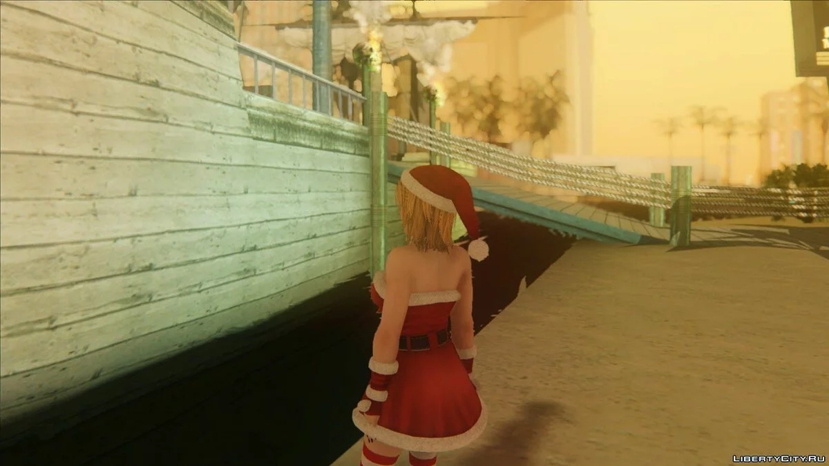 Кристи из Dead od Alive 5 / GTA San Andreas
