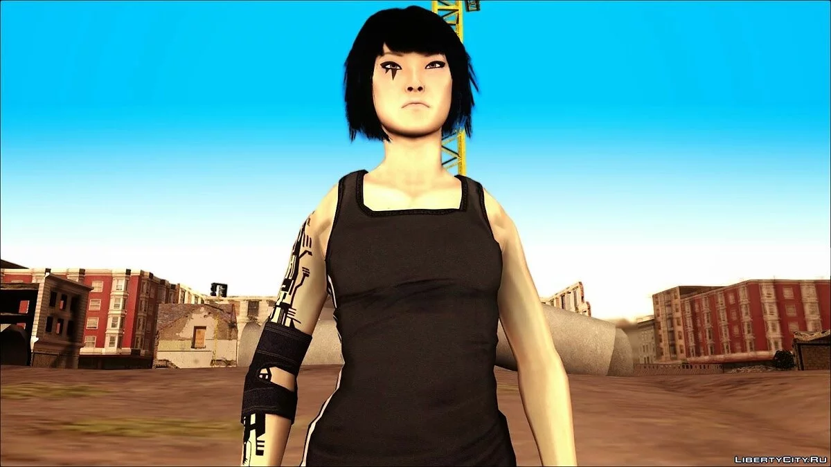 Mirror Edge Faith HD / GTA San Andreas