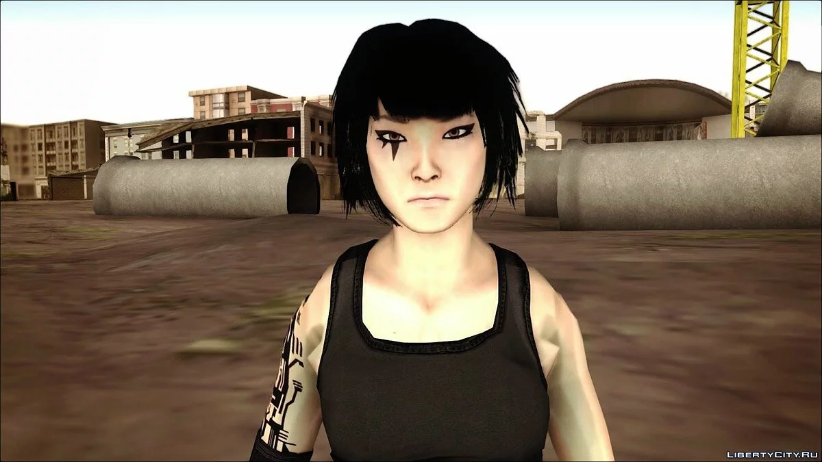 Mirror Edge Faith HD / GTA San Andreas