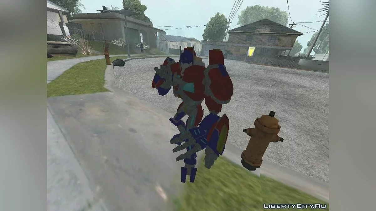 Оптимус Прайм (Fan version) / GTA San Andreas