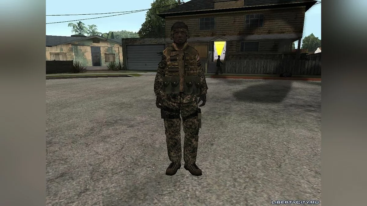 Пак солдат США из Battlefield 2 / GTA San Andreas