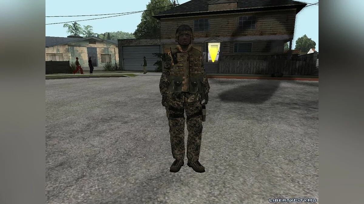 Пак солдат США из Battlefield 2 / GTA San Andreas