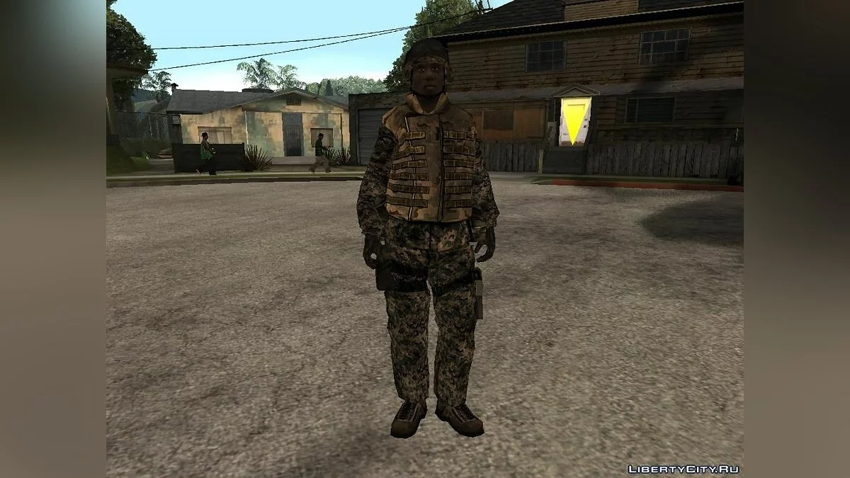 Пак солдат США из Battlefield 2 / GTA San Andreas