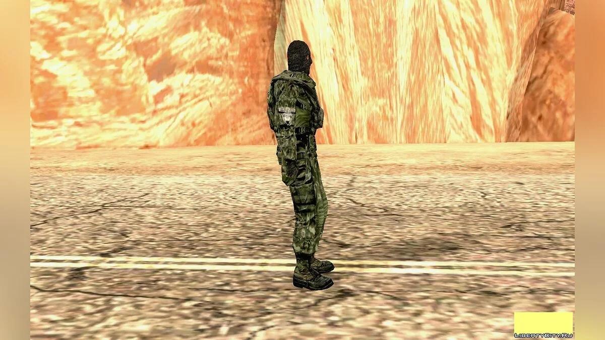 СПЕЦНАЗ из Сталкер Тени Чернобыля OGSE / GTA San Andreas