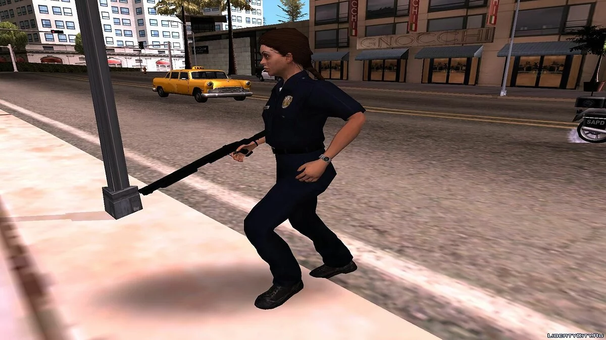 [GTA V] Police Woman / GTA San Andreas