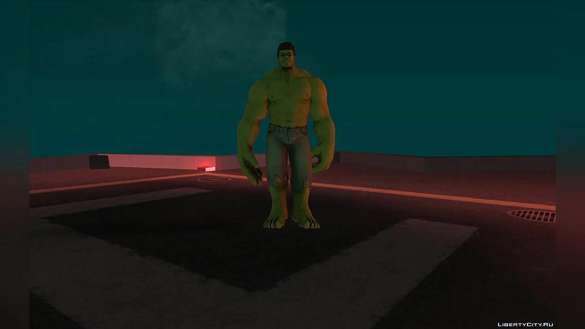 Hulk by AleksGTA (без багов) / GTA San Andreas