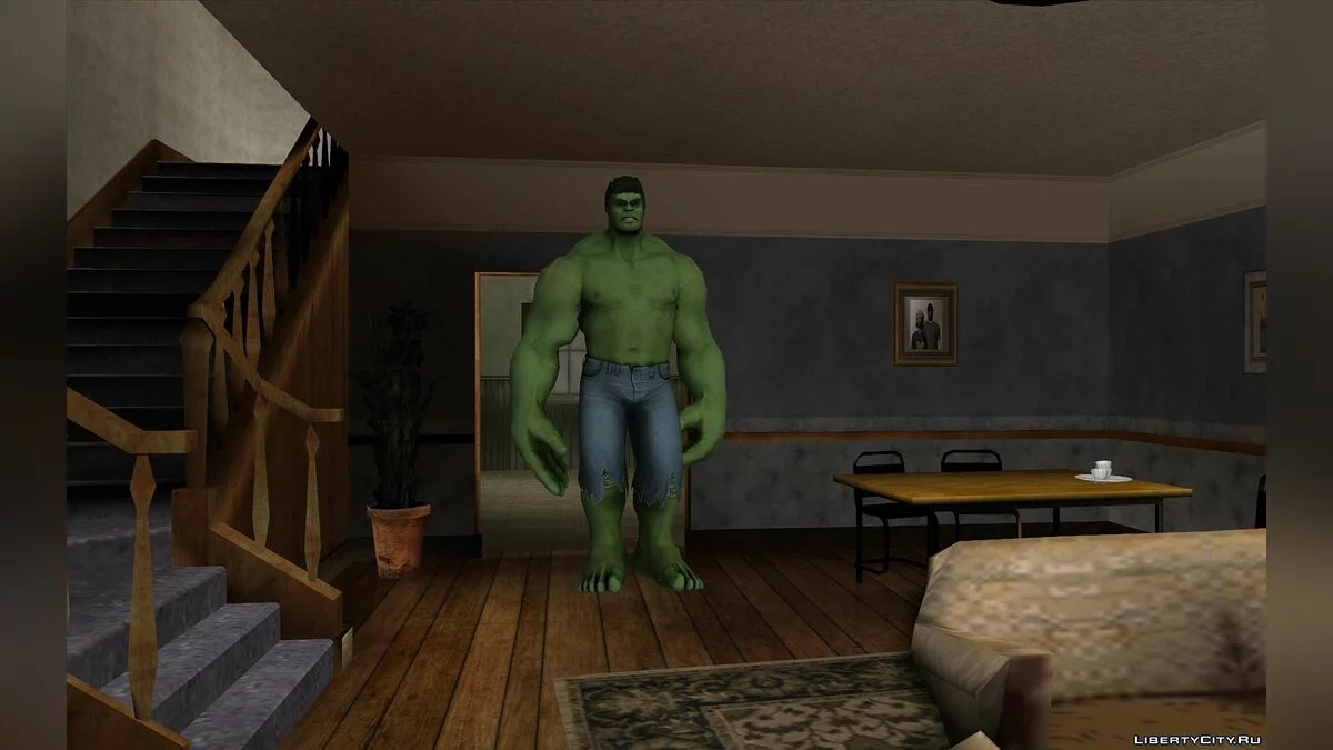 Hulk by AleksGTA (без багов) / GTA San Andreas