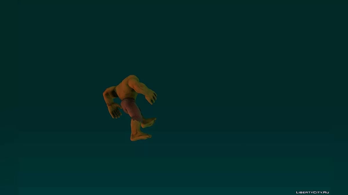 Hulk by AleksGTA (без багов) / GTA San Andreas