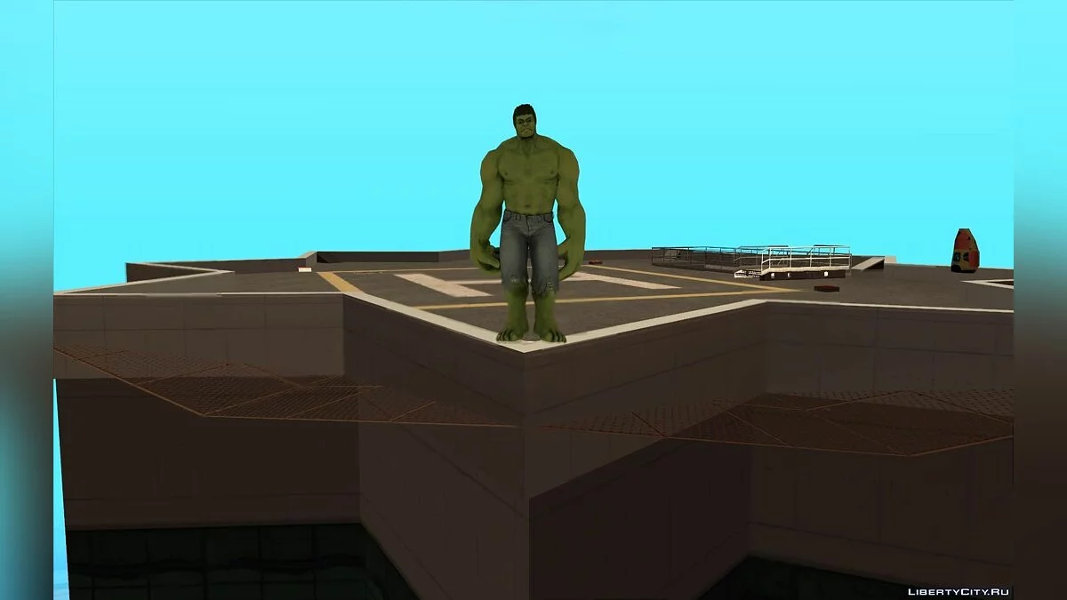 Hulk by AleksGTA (без багов) / GTA San Andreas