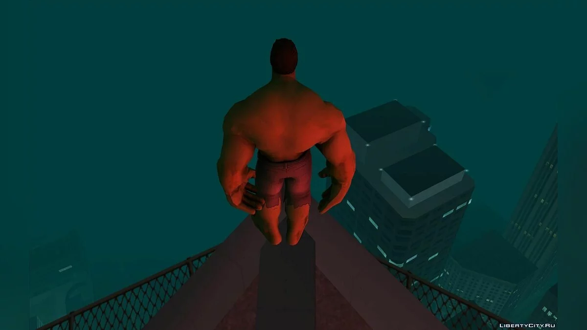 Hulk by AleksGTA (без багов) / GTA San Andreas