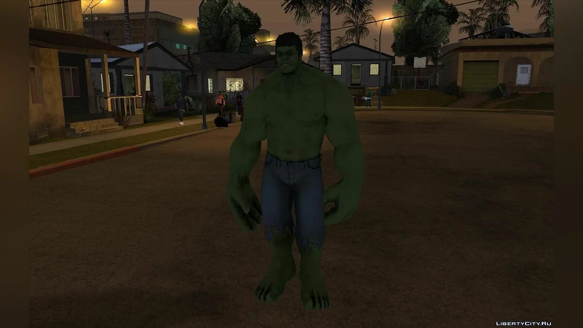 Hulk by AleksGTA (без багов) / GTA San Andreas