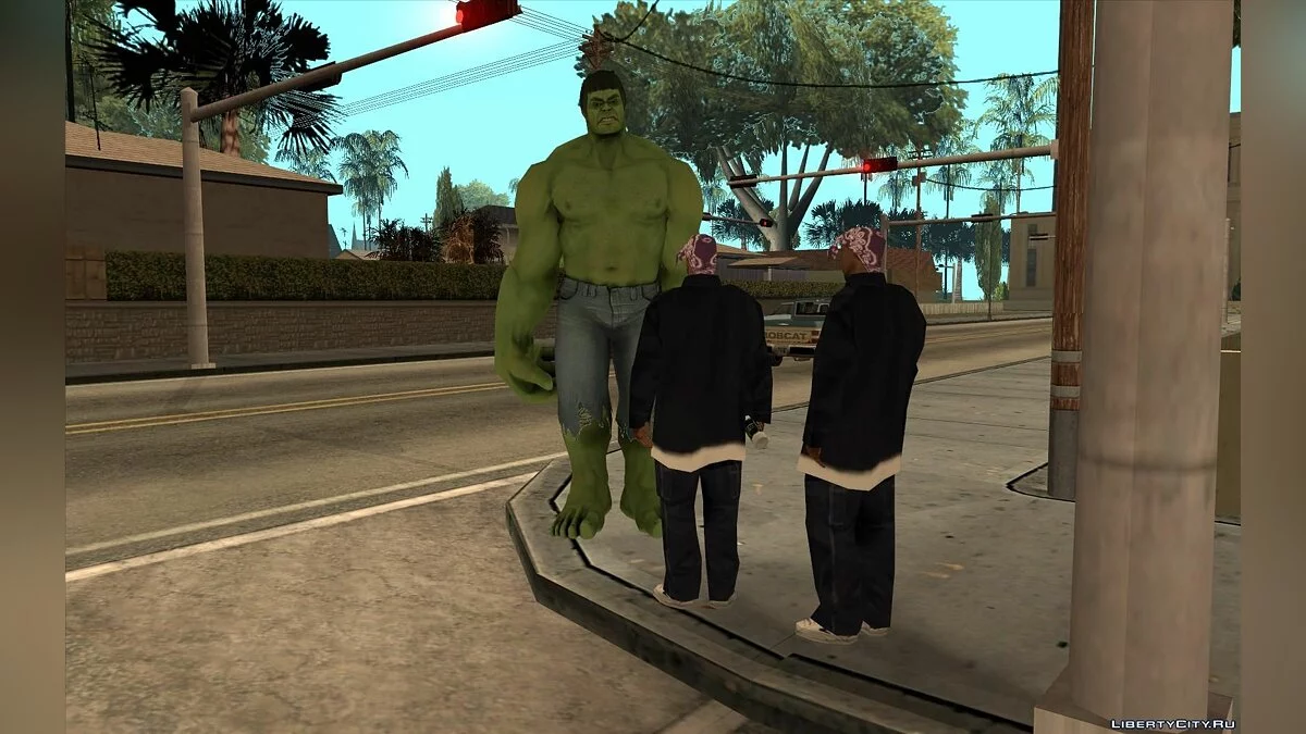 Hulk by AleksGTA (без багов) / GTA San Andreas