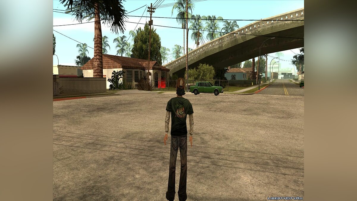 Скачать Kenny from Walking Dead для GTA San Andreas