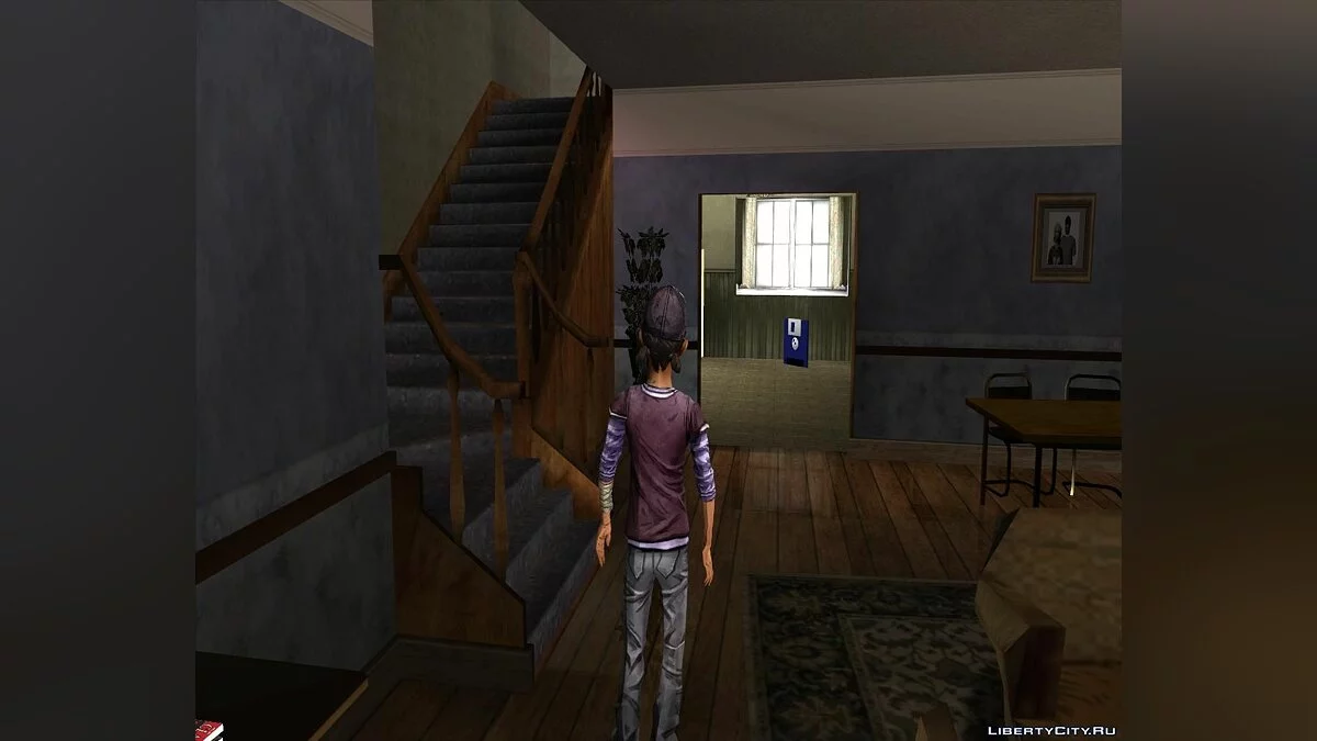 Клементина из Walking Dead / GTA San Andreas