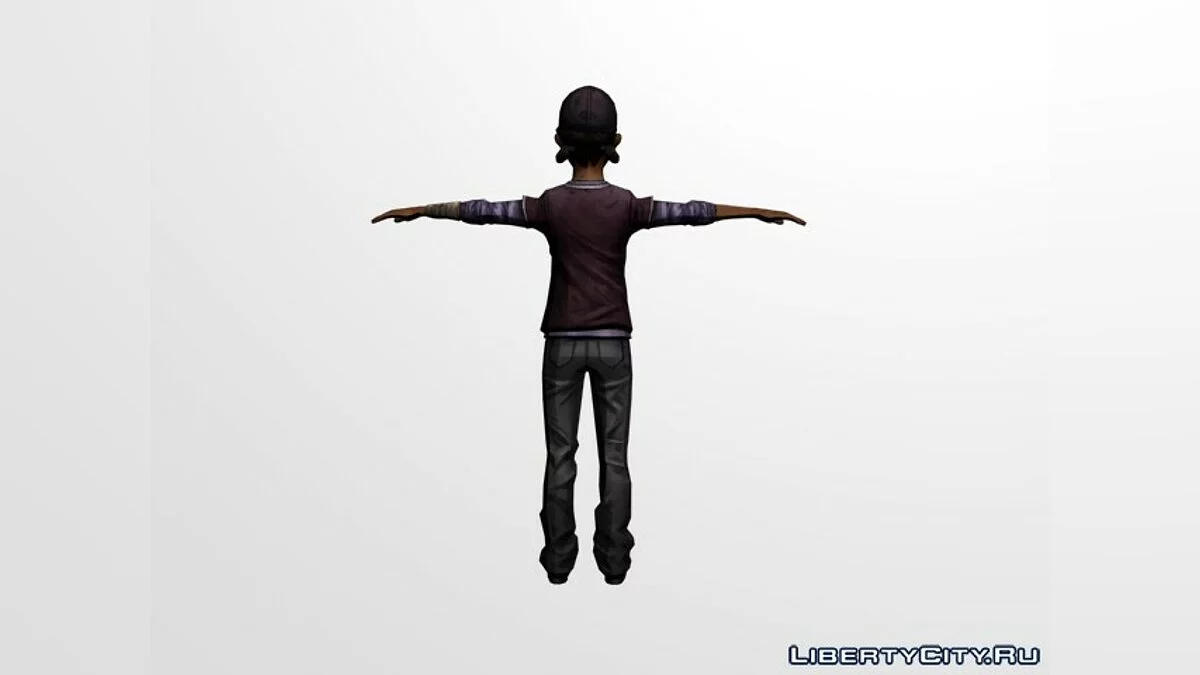 Клементина из Walking Dead / GTA San Andreas