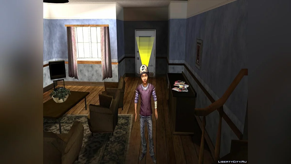 Клементина из Walking Dead / GTA San Andreas