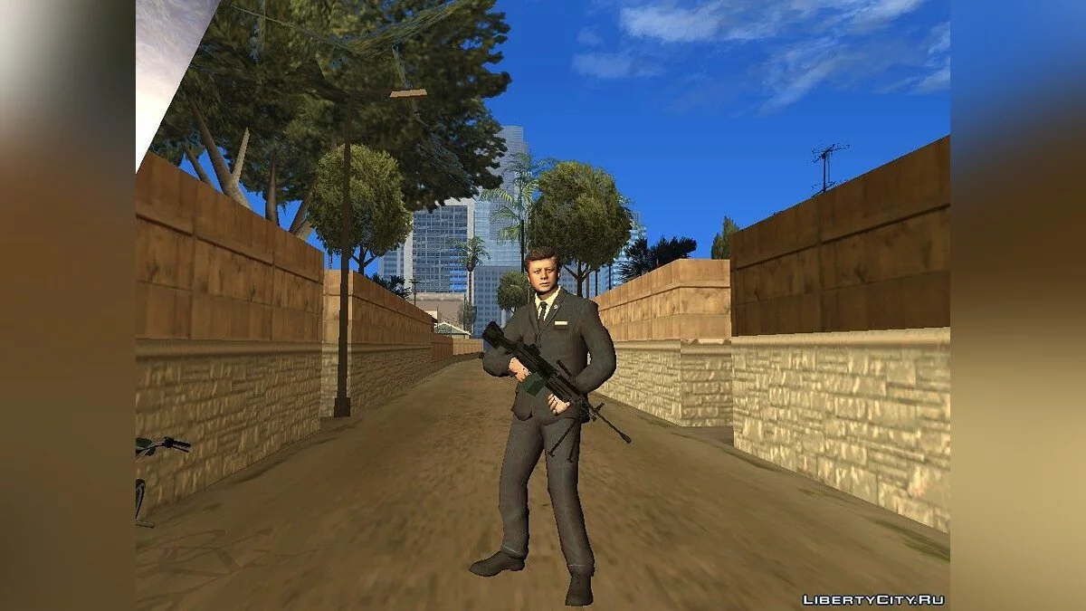 Персонажи из Call of Duty Black Ops / GTA San Andreas