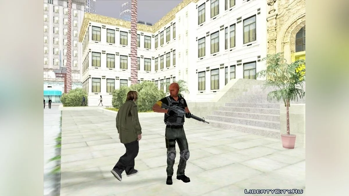 Сэм из Far Cry 3 / GTA San Andreas