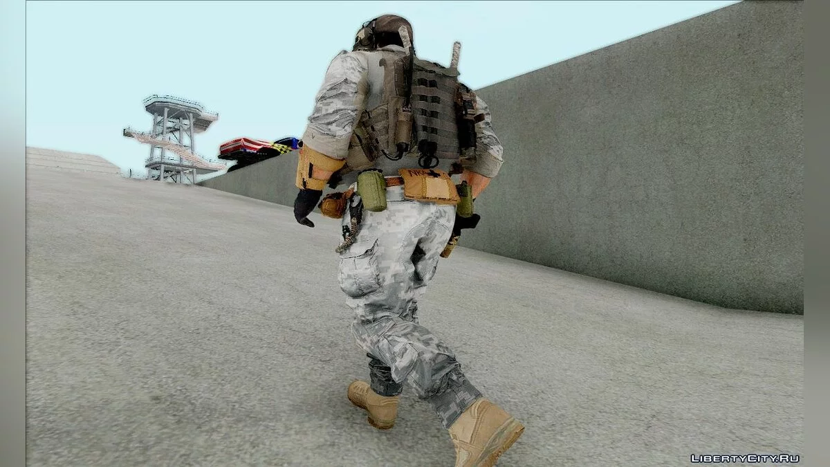 Скин Инженера из BF4 / GTA San Andreas